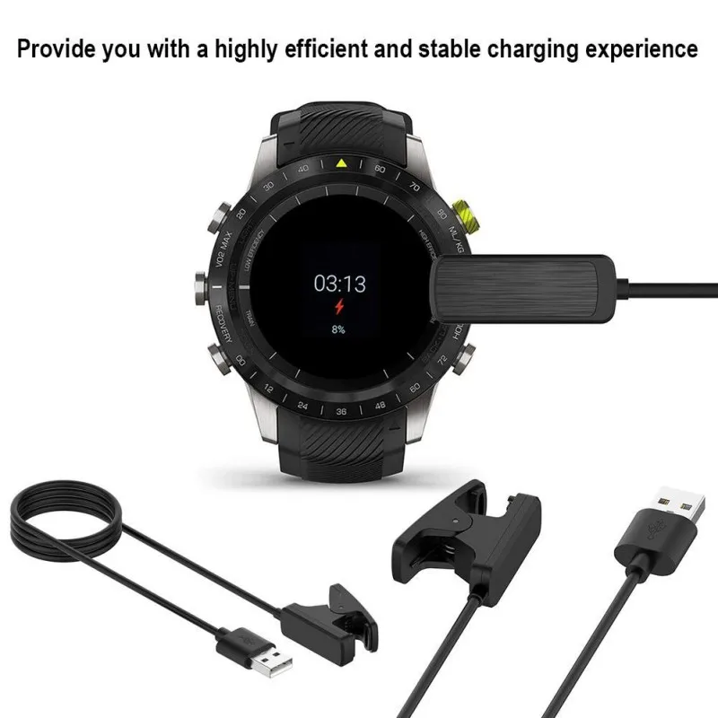 Usb-кабель для зарядки и передачи данных для Garmin MARQ-Driver/MARQ-Aviator/MARQ-Captain/MARQ-Expedition Watch USB зарядная док-станция