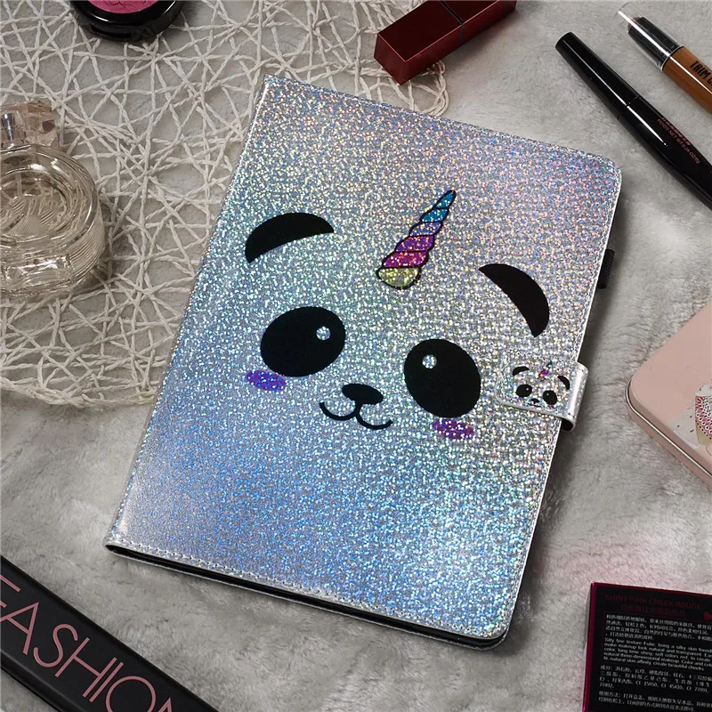 Wekays для Apple iPad Pro 10,5 дюймов мультфильм блестящий кожаный чехол для Coque 10,5-дюймовый iPad Pro чехол для планшета