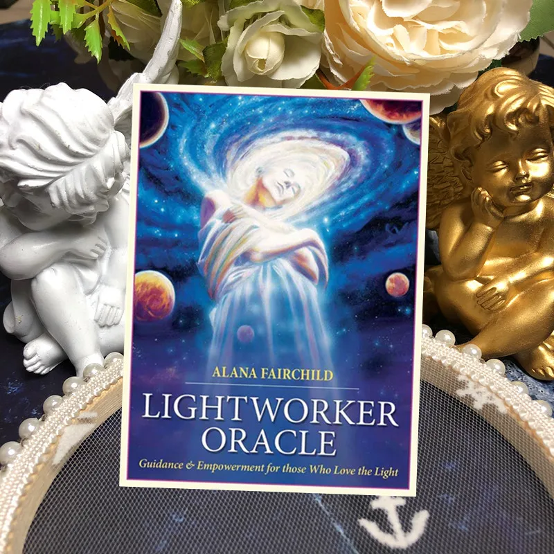 English Oracle Tarot Card Light Worker Oracle Light Worker Oracle Oracle Card Divination Board Game 