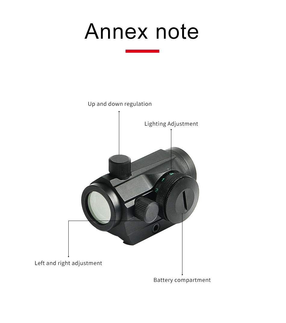 Охотничья Оптика прицел тактический мини 5 MOA красный зеленый точка зрения 5 моделей регулировка яркости прицел рефлекторный объектив