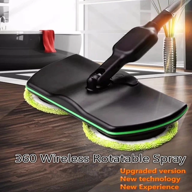 Essuie-sol ensemble complet turbo vadrouille seau spin vadrouille seau de nettoyage tapis en microfibre nettoyage des sols | Leroy Merlin