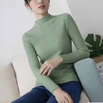

Autumn Spring Sweater Women Long Sleeve Pullover Women Tops Basic Women Sweaters Christmas Sweater 2019 New