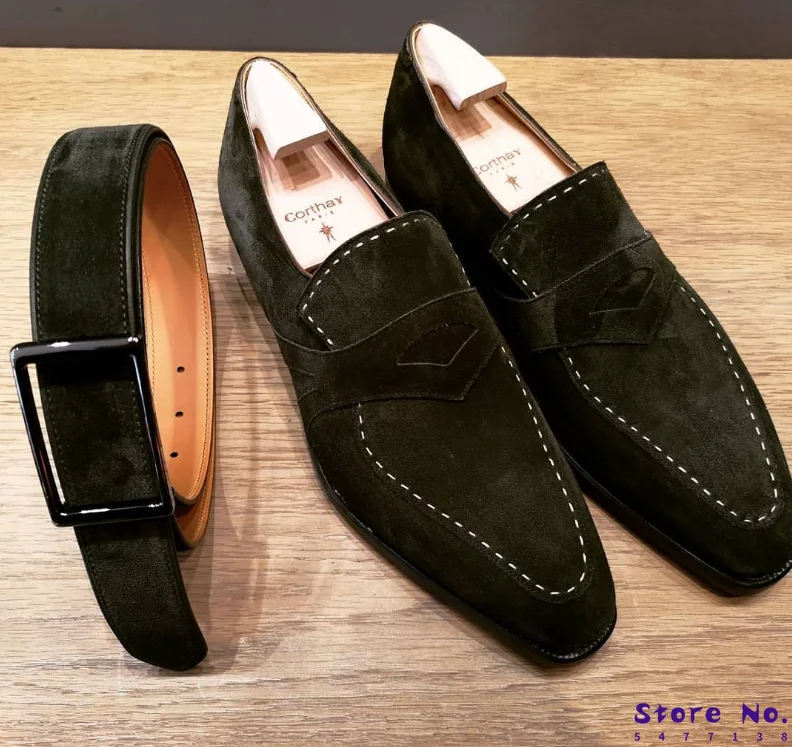 men's no heel formal shoes