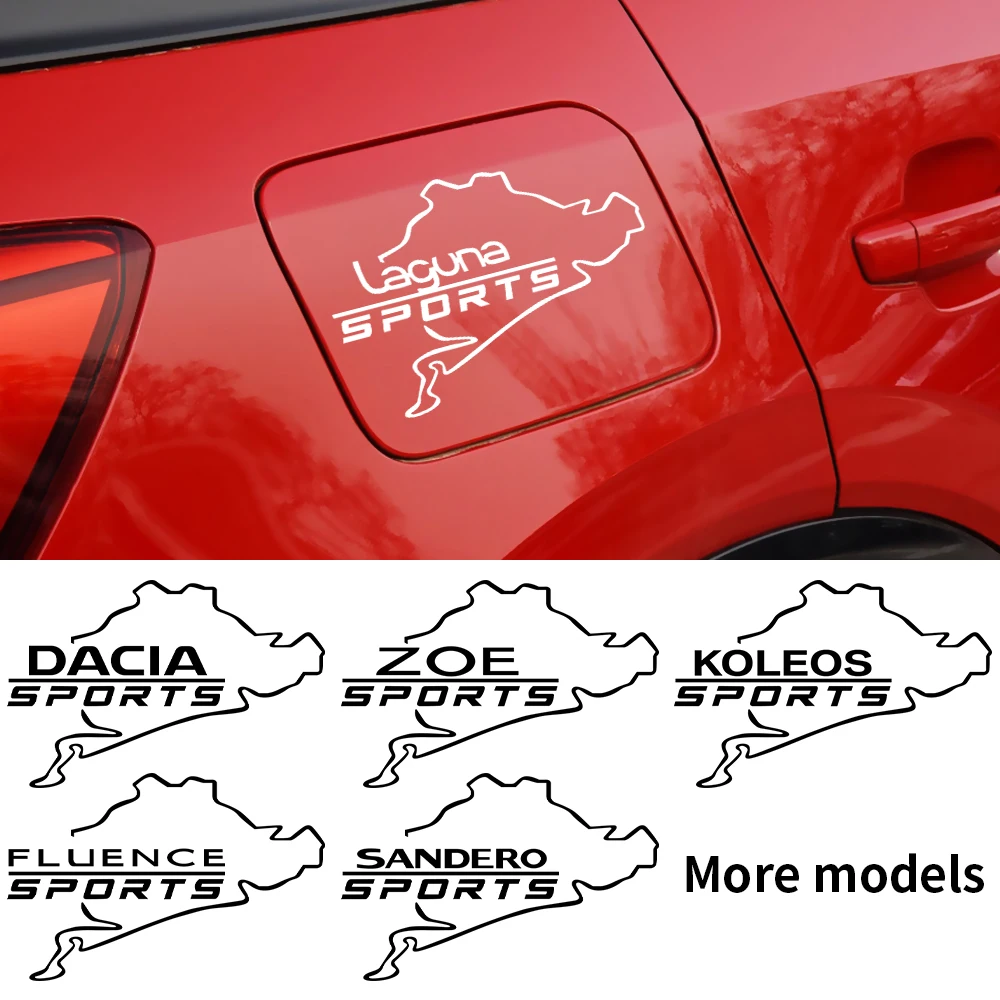 Крышки топливного бака автомобиля защитная наклейка для Renault DACIA Duster Megane Scenic Logan