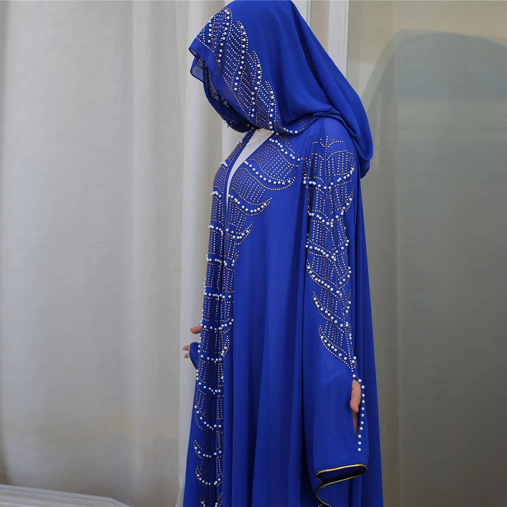 Женское болеро с блестками Djelaba хиджаб накидки кимоно Niqab Abaya Дубай мусульманский