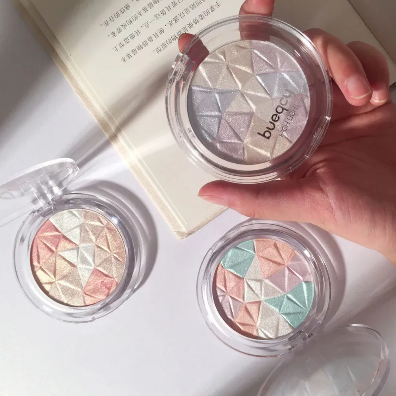 

Facial Palette Makeup Glow Kit Diamond Highlighter Powder Face Contour Shimmer Powder Base Illuminator Highlight Cosmetics