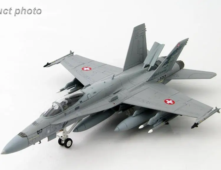 Hobby Master F/A 18C Hornet Swiss Air Force J 5017 1/72 литая модель самолета  | Отзывы и видеообзор -4000360868106