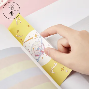 

30 Pcs/set Kawaii Bookmark Boxed Paper Bookmark Student DIY Message Greeting Card Creative Kawaii Stationeryn School Supplies