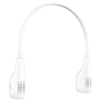 

Hanging Neck Purifier, Portable Household Mini Car Negative Ion 380MAH Battery Hanging Neck Earphone Type Air Purifier