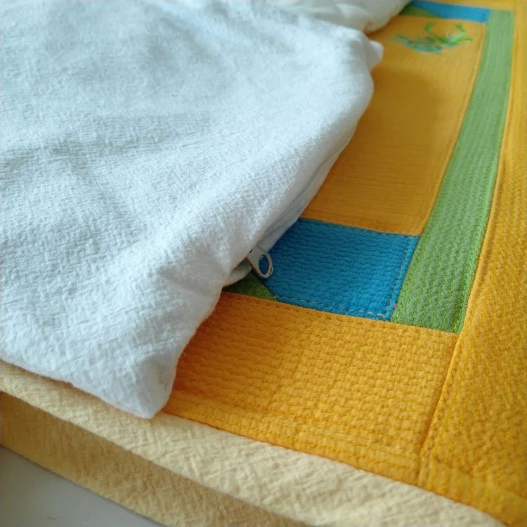 Double Cloth with Drawstring High Quality Buckwheat Pillow Breathable Plain Cloth Washable Japanese-style And Wind Delicacy Embr