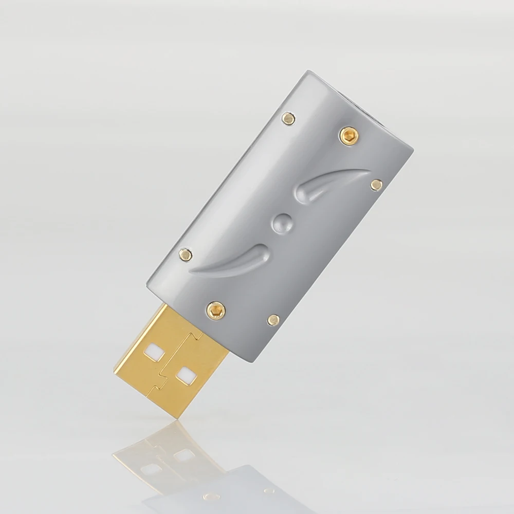Viborg-cabo usb hi-fi, conector usb a, b e usb, banhado a ouro 24k
