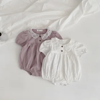 

gou hua ling Triangle Jumpsuit baby onesie newborn romper