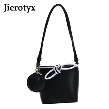 

JIEROTYX Small Capacity Women Crossbody Bags 2020 Fashion Solid Mom-son Shoulder Bags New Designer Sac Main Casual Shopping Bag