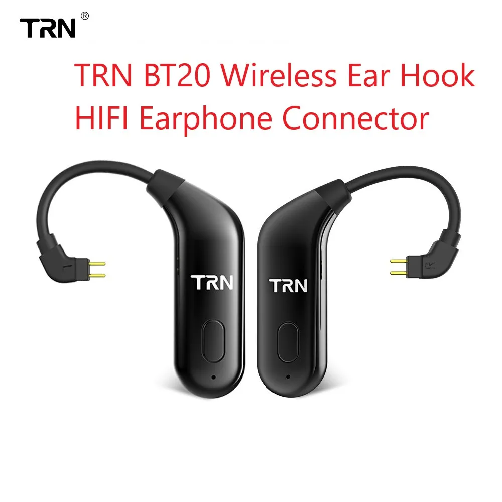 Bluetooth 5,0 беспроводной ушной крючок TRN BT20 HIFI наушники 2PIN/разъем MMCX для TRN X6/IM1/IM2/V80/v30 Revonext QT5/QT2 Yinyoo