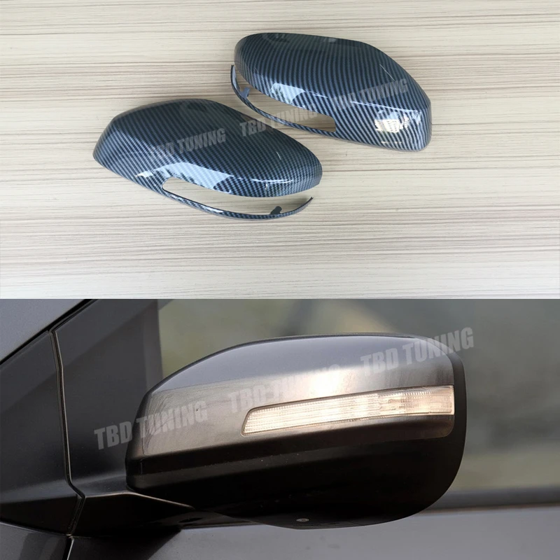 Зеркальный чехол из углеродного волокна для Honda City 2009 2010 2011 2012 2013, запасная боковая зеркальная крышка заднего вида