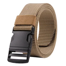  Nylon Tactical Buckle Youth Fashion Versatile Business Canvas Student Outdoor Sports Men's Belt 