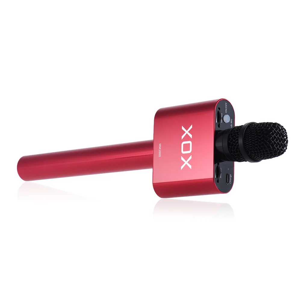 

Professional Handheld Condenser Recording Microphone with XLR to 3.5mm Adapter & Audio Cord Micro USB Cable for Broadcast KTV