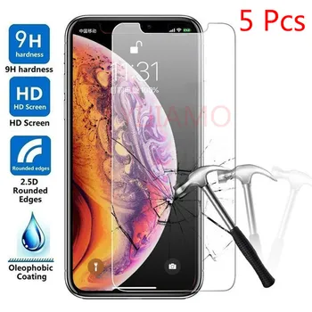 

Screen Protector For iPhone 11 Pro XS MAX Tempered Glass Ecran For iPhone XR XS X 8 7 6s Plus Screen Protection Cristal Templado