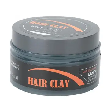 

100g White Vintage Matte Hair Clay Long Lasting Hair Styling Modeling Gel Mud for Men Hair Gel