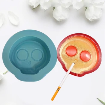 

Skeleton Ashtray Epoxy Resin Mold Jewelry Storage Holder Decor Silicone Mould 83XF