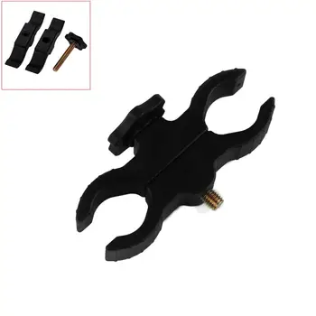 

Adjustable Dual Plastic Mounts for Flashlight Laser Scope Torch Night Hunting