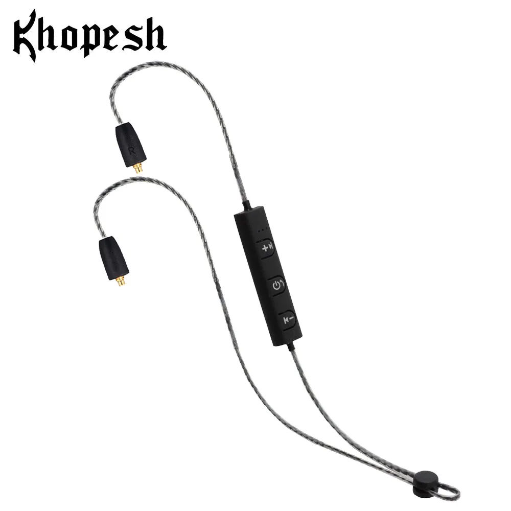 Khopesh для Shure SE535 SE846 UE900 SE215 SE235 трансформировать Наушники Без Bluetooth в беспроводной адаптер с Bluetooth - Цвет: wireless cable