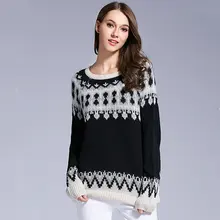 New Christmas Autumn Winter Women Sweater Full Sleeve Crew Neck Thick Knitted Jumper Female Sweater Pullovers 2020 Natal Roupa New Christmas Autumn Winter Women Sweater Full Sleeve Crew Neck Thick Knitted Jumper Female Sweater Pullovers 2020 Natal Roupa