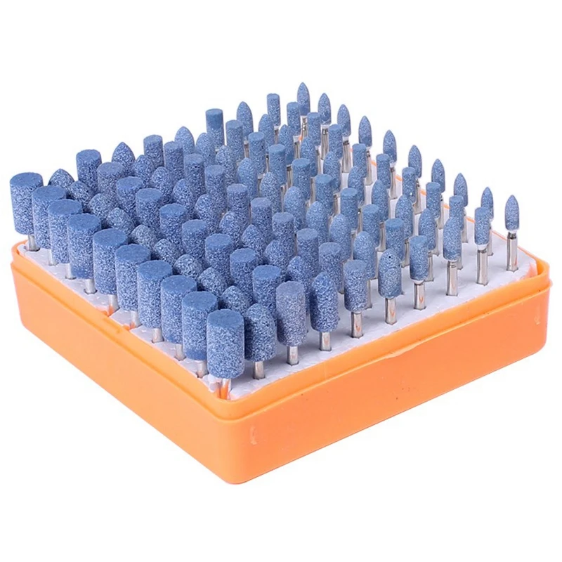 Universal Rotary Assorted Abrasive Stone Accessory Tool Kit for Dremel Grinder Grinding Polishing 100Pcs | Инструменты