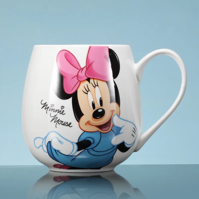 300ML-400ML-Disney-Mickey-Mouse-Cartoon-Ceramic-Cup-Love-Couple-Milk-Coffee-Water-Mug-Office-Home