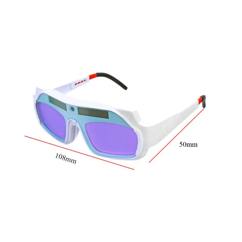 1pc LCD Screen Solar Powered Auto Darkening Mask Helmet Goggle Welding Glasses Eye Goggles Eyeshade welder Protective