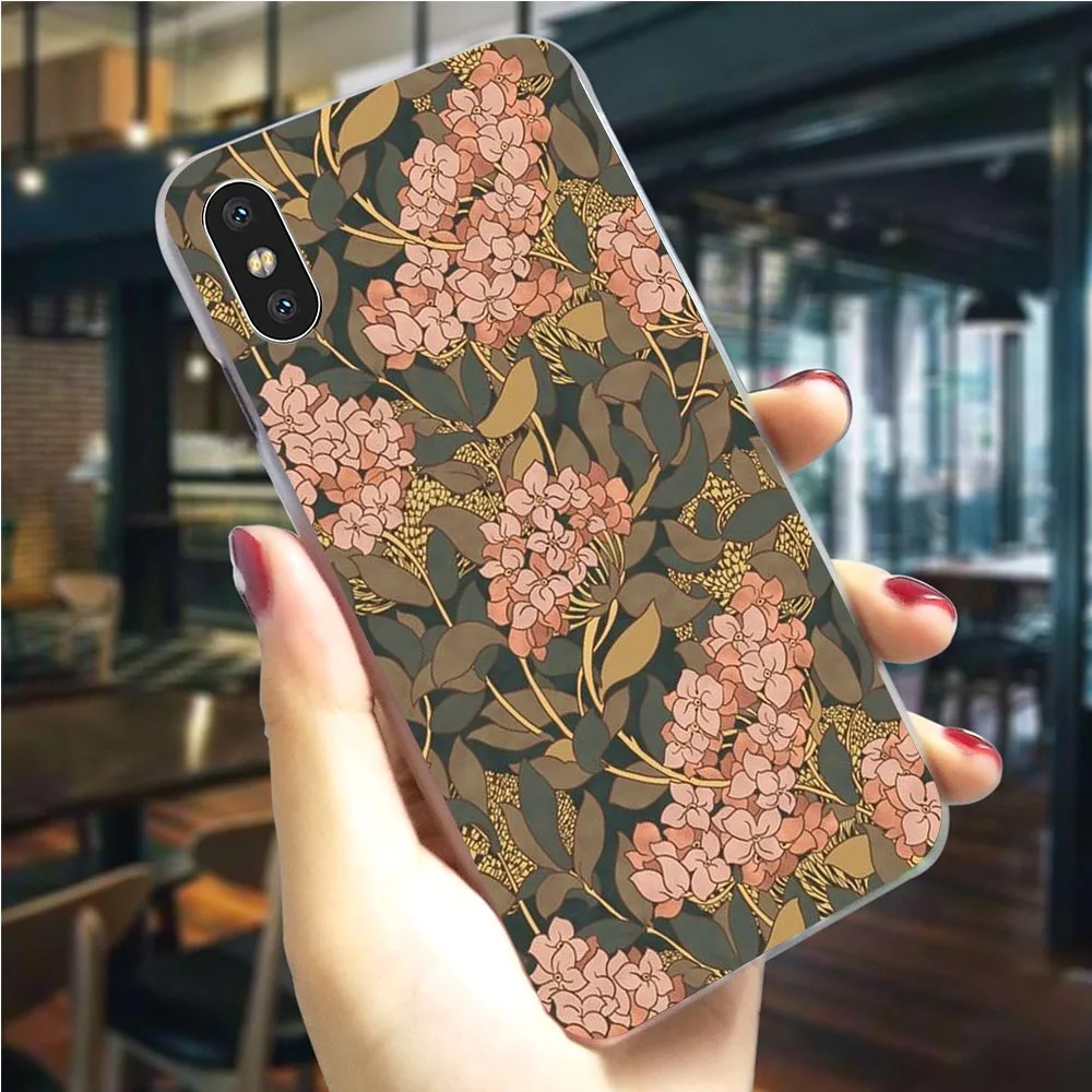Vintage floral pattern Hard Cover for iPhone 8 Plus Phone Case for iPhone X Xs Max XR 11 Pro 5 5s se 6 6s plus 7 Cases Skin Vintage floral pattern Hard Cover for iPhone 8 Plus Phone Case for iPhone X Xs Max XR 11 Pro 5 5s se 6 6s plus 7 Cases Skin