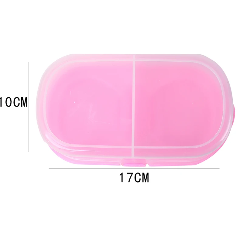 Creative Box Multi-function Storage Double Grid Box Vagetables Fruit Food Pantry Storage Organizer Kitchen Accessories