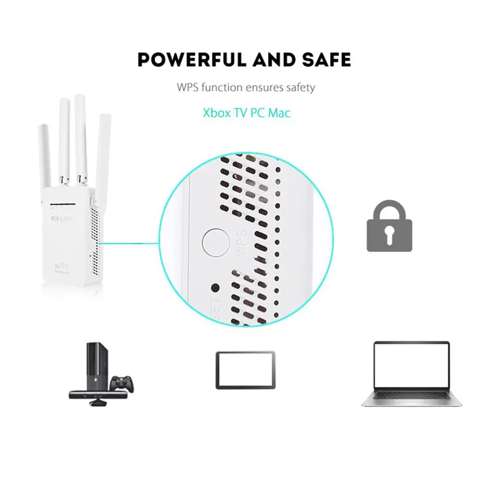 Antenna WIFI signal amplifier wireless repeater wireless road wireless routing Repeater Support router