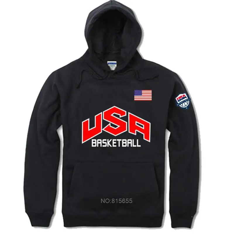 MEN'S WEAR AliExpress Hot Selling USA America Dream Team Dream Ten Men's plus Velvet Sports Jackets Basketball Hoodie