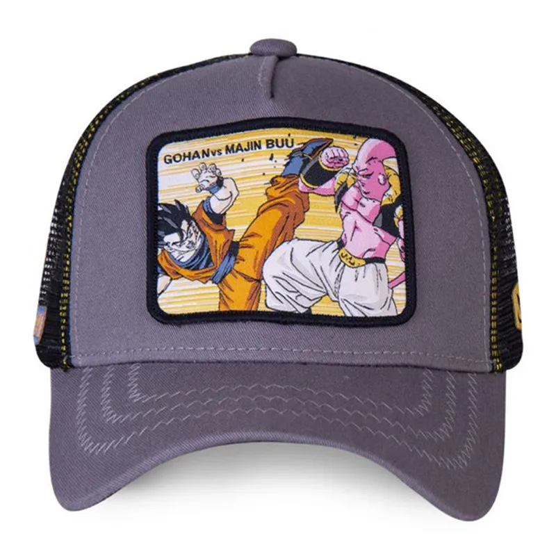 Новая брендовая бейсболка GOHAN vs MAJIN BUU Dragon Ball Snapback, хлопковая бейсболка для мужчин и женщин в стиле хип-хоп, бейсболка для папы, Прямая поставка
