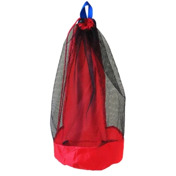

Sand Toy Storage Portable Mesh Bag Backpack Sports Outdoor Kids Organizer Net Large Capacity Drawstring Water Fun Children