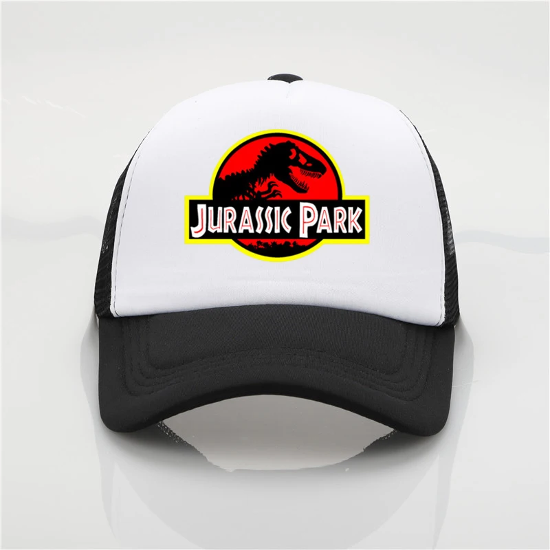 Jurassic Park pattern printing baseball cap Men and women Summer Trend Cap New Youth Joker sun hat Beach Visor