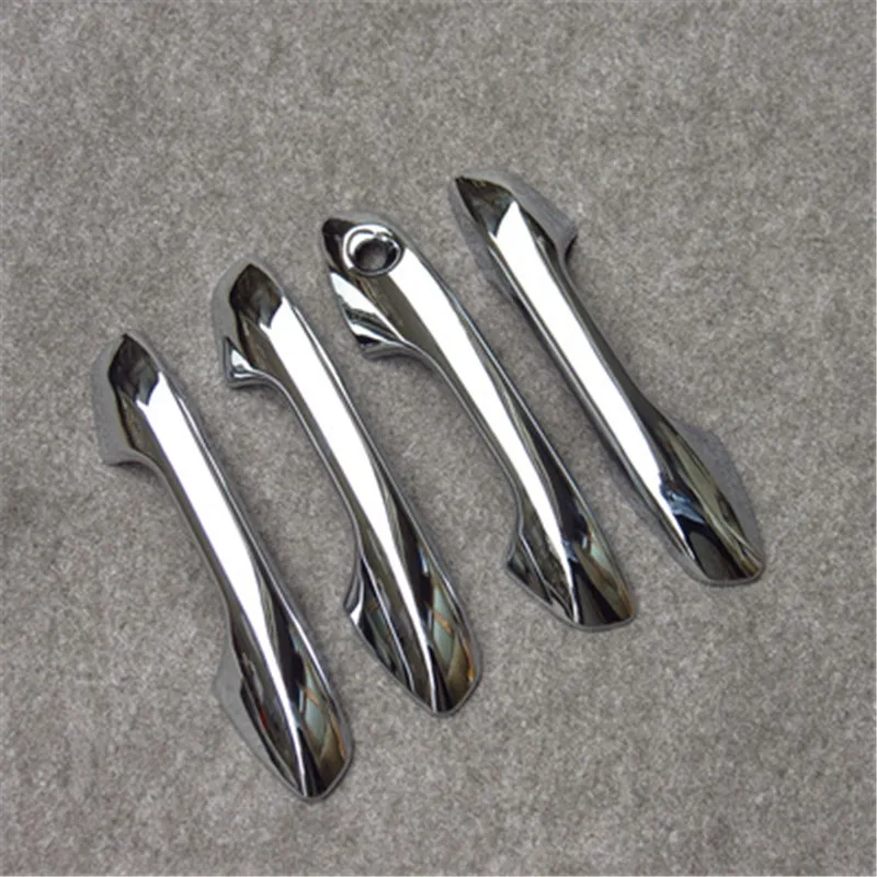 

ABS Chrome car Door handle Protective covering Cover Trim for KIA K2 RIO 2017-2019 Car styling