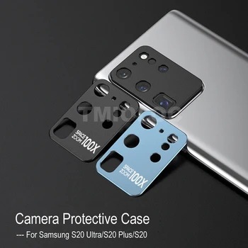 

Metal Phone Camera Lens protective Case for Samsung S20 Plus S20+ Full Cover Lens Screen Protector Film for Galaxy S20 Ultra 5G