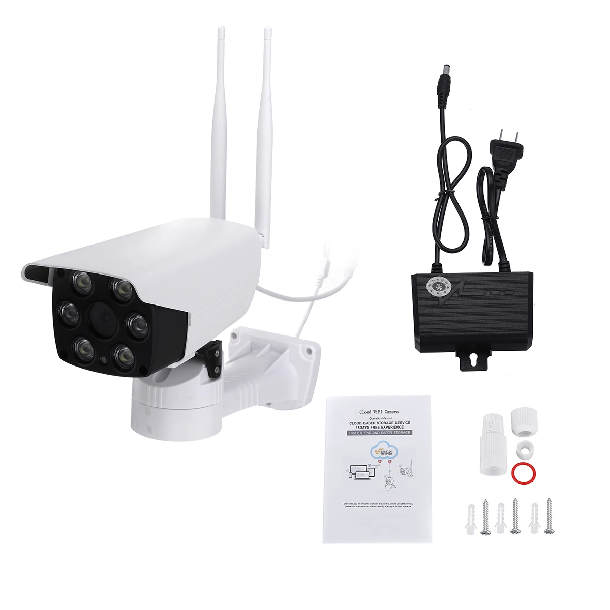 1080P беспроводная наружная камера видеонаблюдения CCTV IP66 водонепроницаемая/ночное видение/облачная камера движения