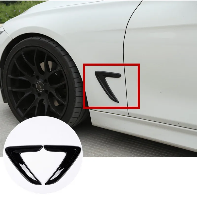 

Крыло из АБС-пластика для BMW 3 серии F30 F31, боковое отверстие для вентиляционного отверстия, отделка 2013-2018, 2 шт., автомобильные аксессуары, инте...