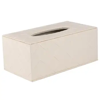 

1 Pc Rectangle Tissue Drawer PU Leather Paper Box Household Tissue Drawer Soft Pack Tissue Paper Bag Tissue Storage Holder