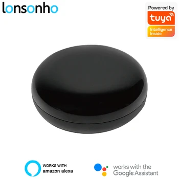 

Lonsonho Tuya Smart WiFi IR Remote Control Smart Home Infrared Universal Remote Controller Compatible Alexa Google Home