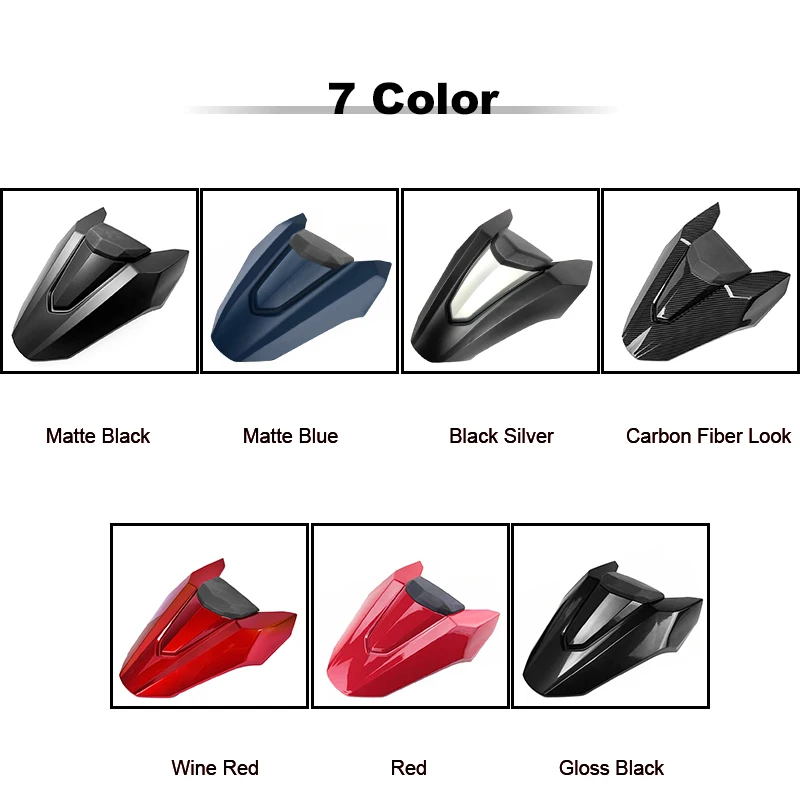 CBR 650R 20192020 Motorcycle Pillion Rear Seat Cover Cowl Solo Cowl
