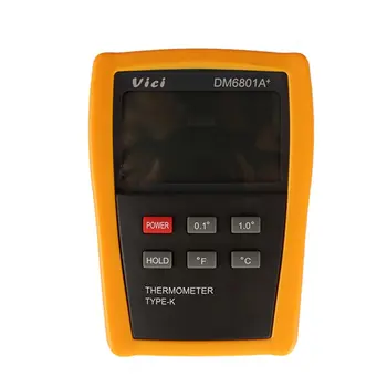 

Digital thermometer DM6801A + thermocouple contact thermometer practical portable thermometer durable