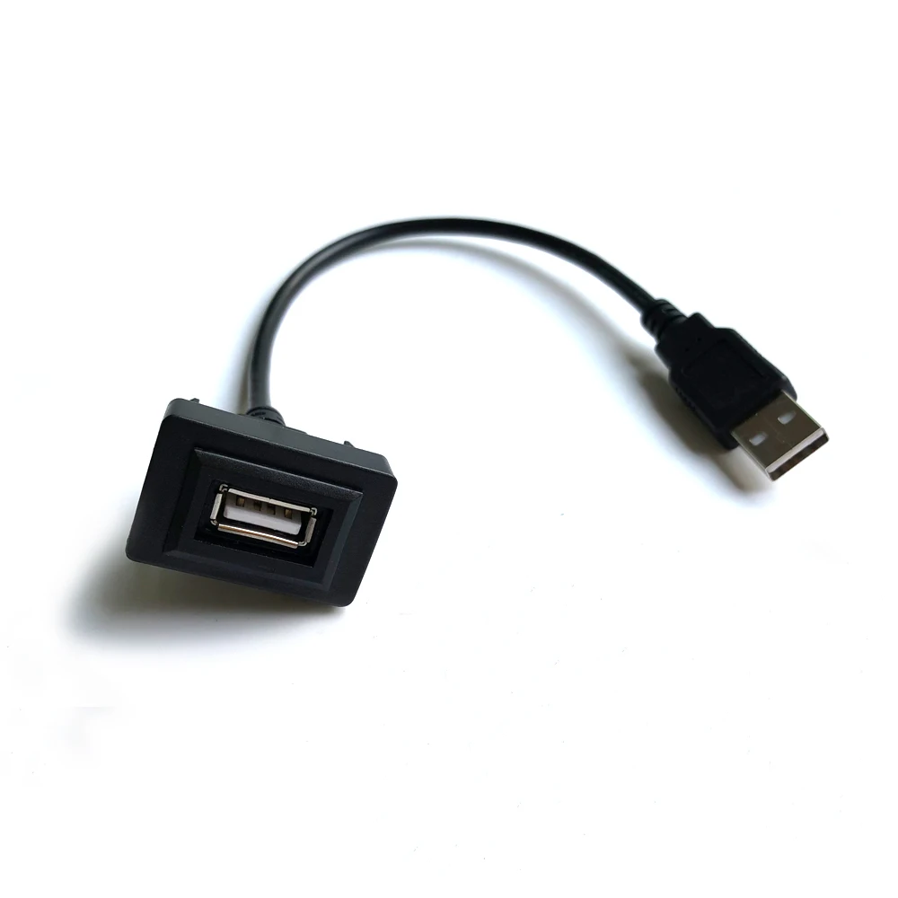 Автомобильный USB 2 0 свинцовый Удлинительный кабель для крепления на приборную