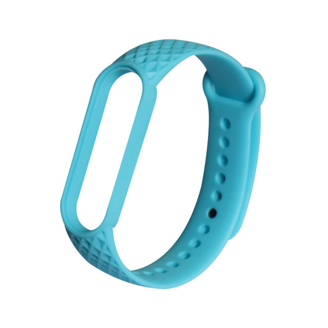 for Xiaomi Band 6 5 4 3 Strap Replacement Wristband MiBand 6 5 Wristband TPU Rhombus Strap for xiaomi Mi Band 5 6 strap