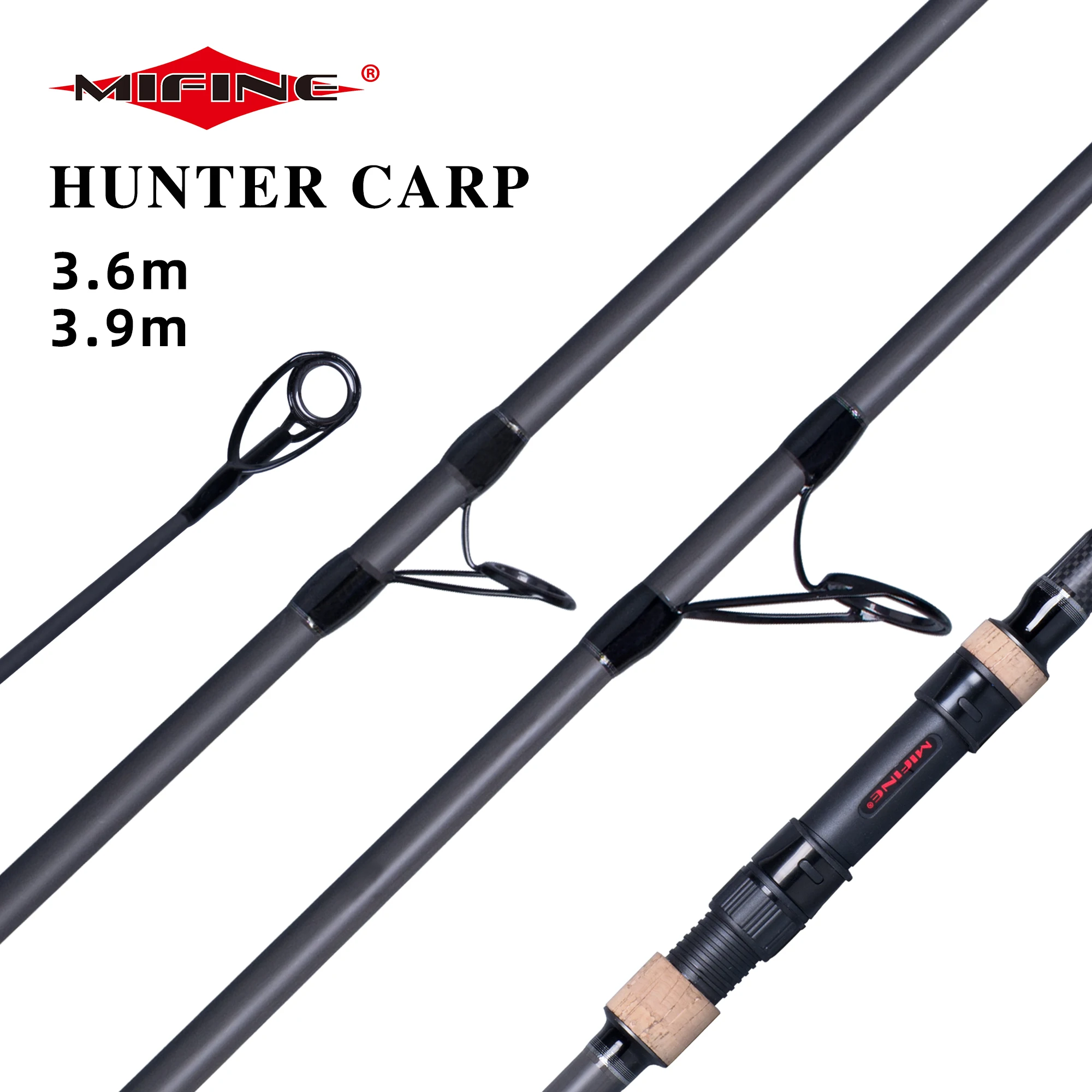 КАРПОВАЯ Удочка MIFINE SAKANA HUNTER 3 0/3 5/4.0lbs 6/3 9 m с высоким содержанием углерода для