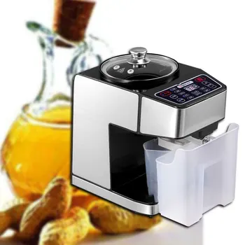 

700W stainless steel automatic intelligent household commercial medium and small peanut oil press hot and cold press