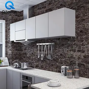 

Waterproof Floor Sticker Self Adhesive Marble Wallpaper Bathroom Wall Stickers House Renovation Decal DIY Ground Room Decoration